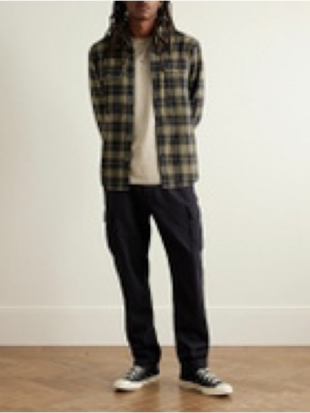 James Perse Lagoon Checked -Flannel Shirt 2